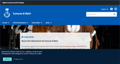 Desktop Screenshot of comune.belvi.nu.it